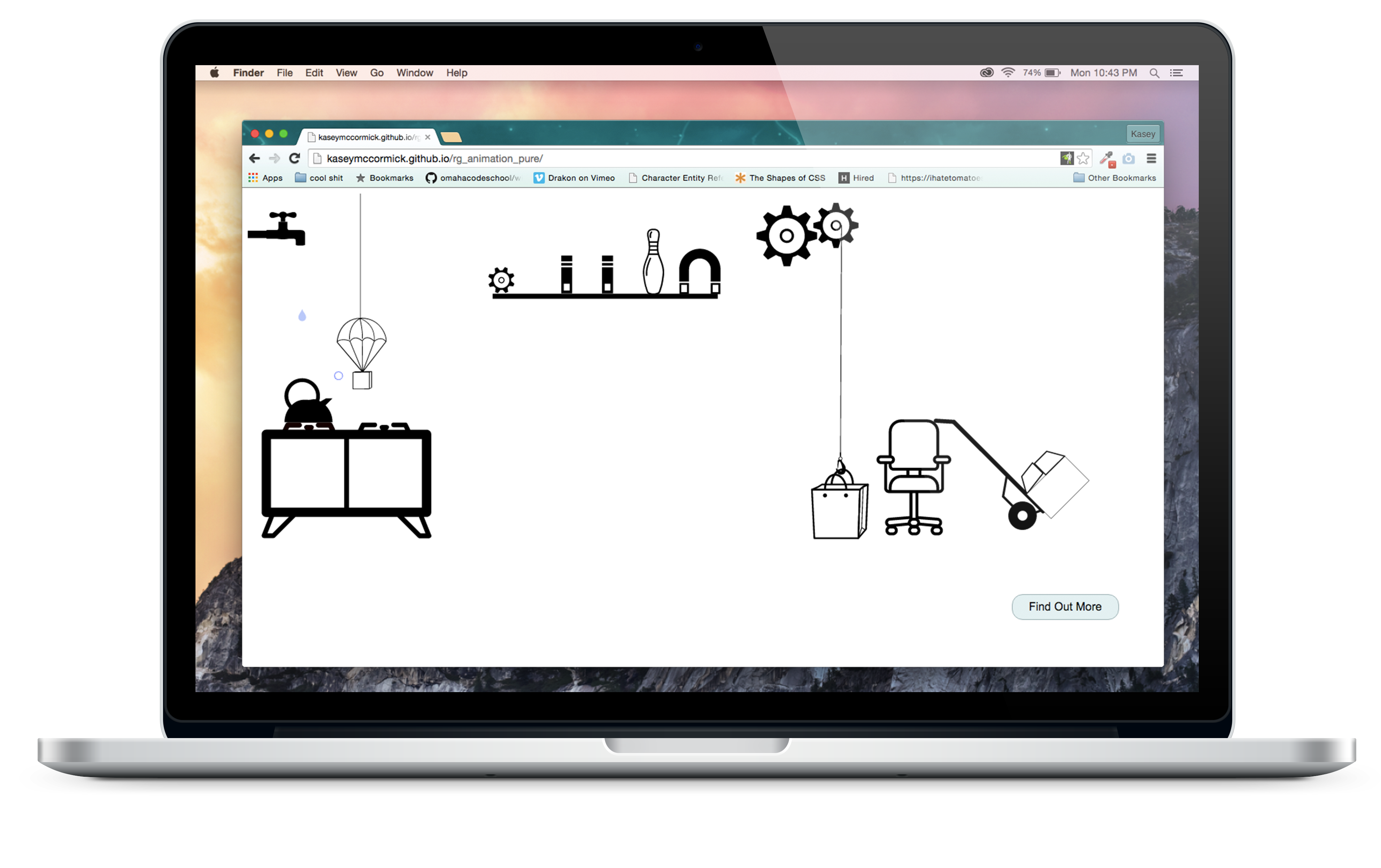 Rube Goldberg animation screenshot